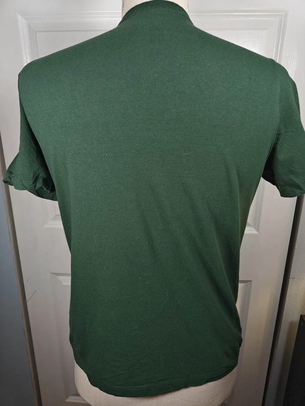 Nike Mens Large Forest Green Heat Seal Swoosh Short Sleeve Workout T-Shirt